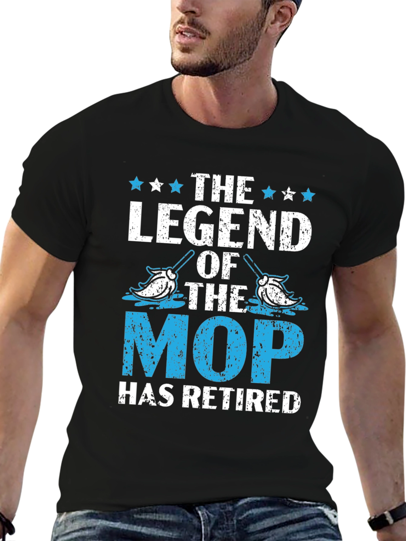 The Legend of the Mop Retired T-Shirt