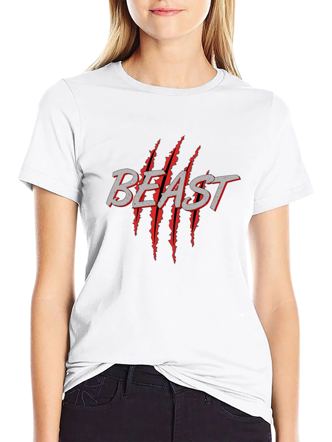 Beast Claw Graphic T-Shirt - Bold Statement Tee