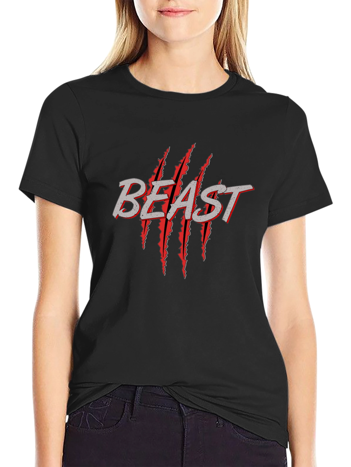 Beast Claw Graphic T-Shirt - Bold Statement Tee