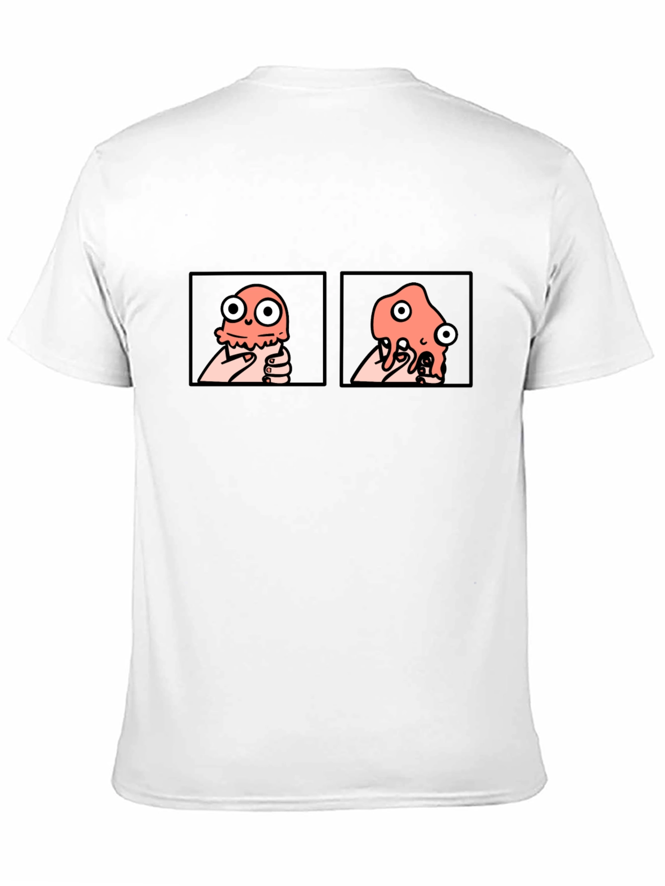 Funny Blob T-Shirt - Black Graphic Tee