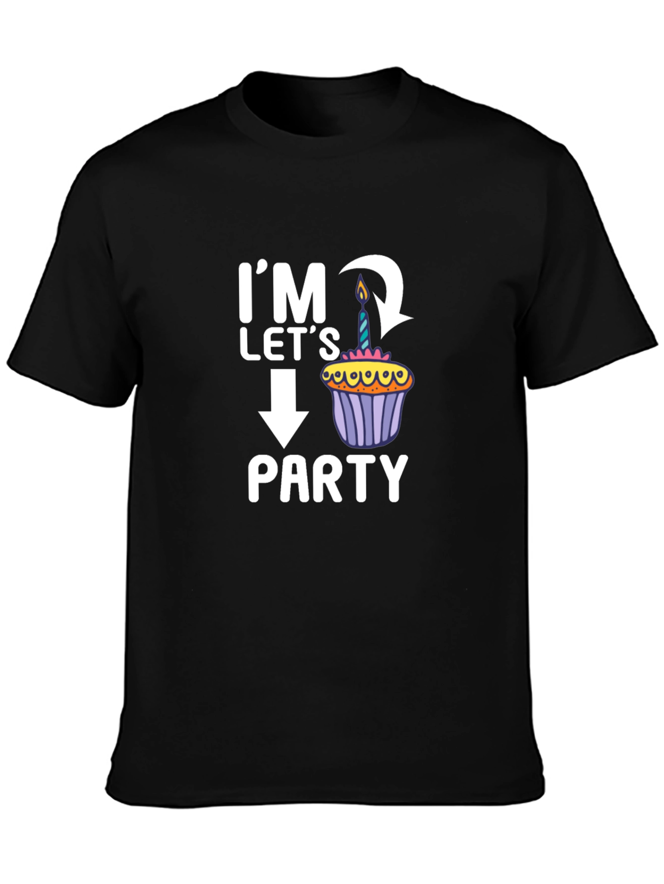 Lets Party Cupcake T-Shirt