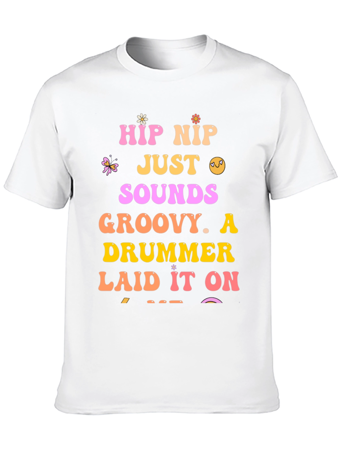 Groovy Drummer Graphic Tee
