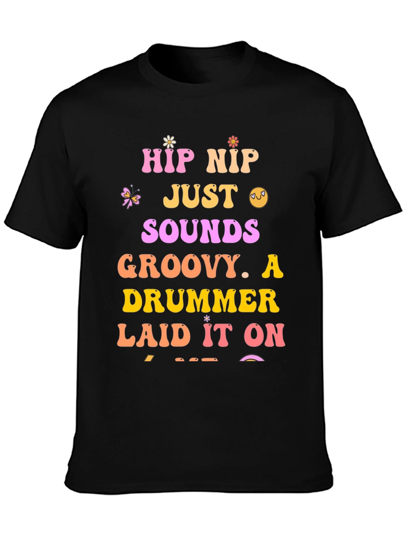 Groovy Drummer Graphic Tee