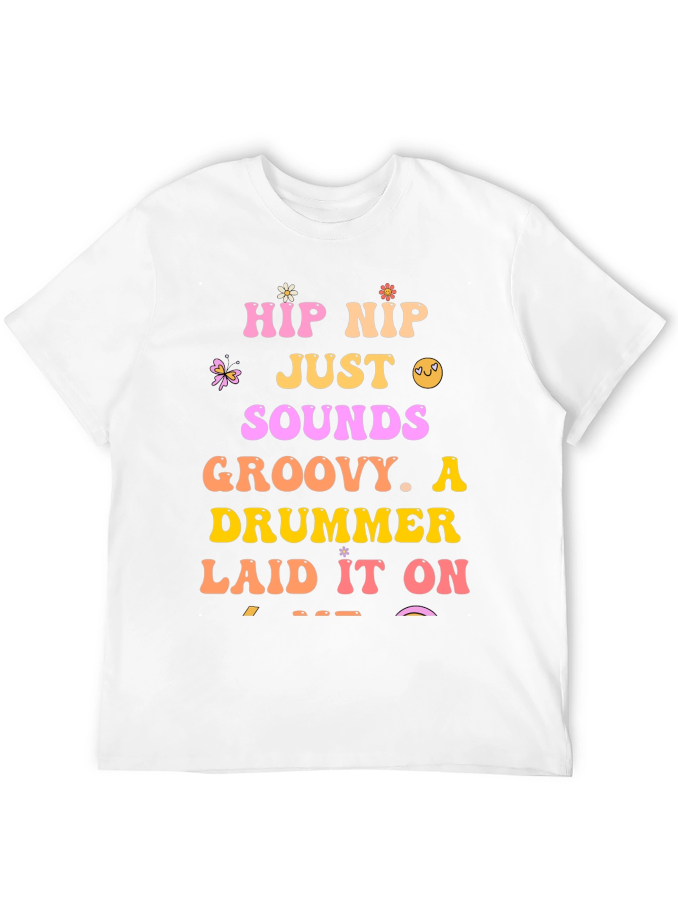 Groovy Drummer Graphic Tee