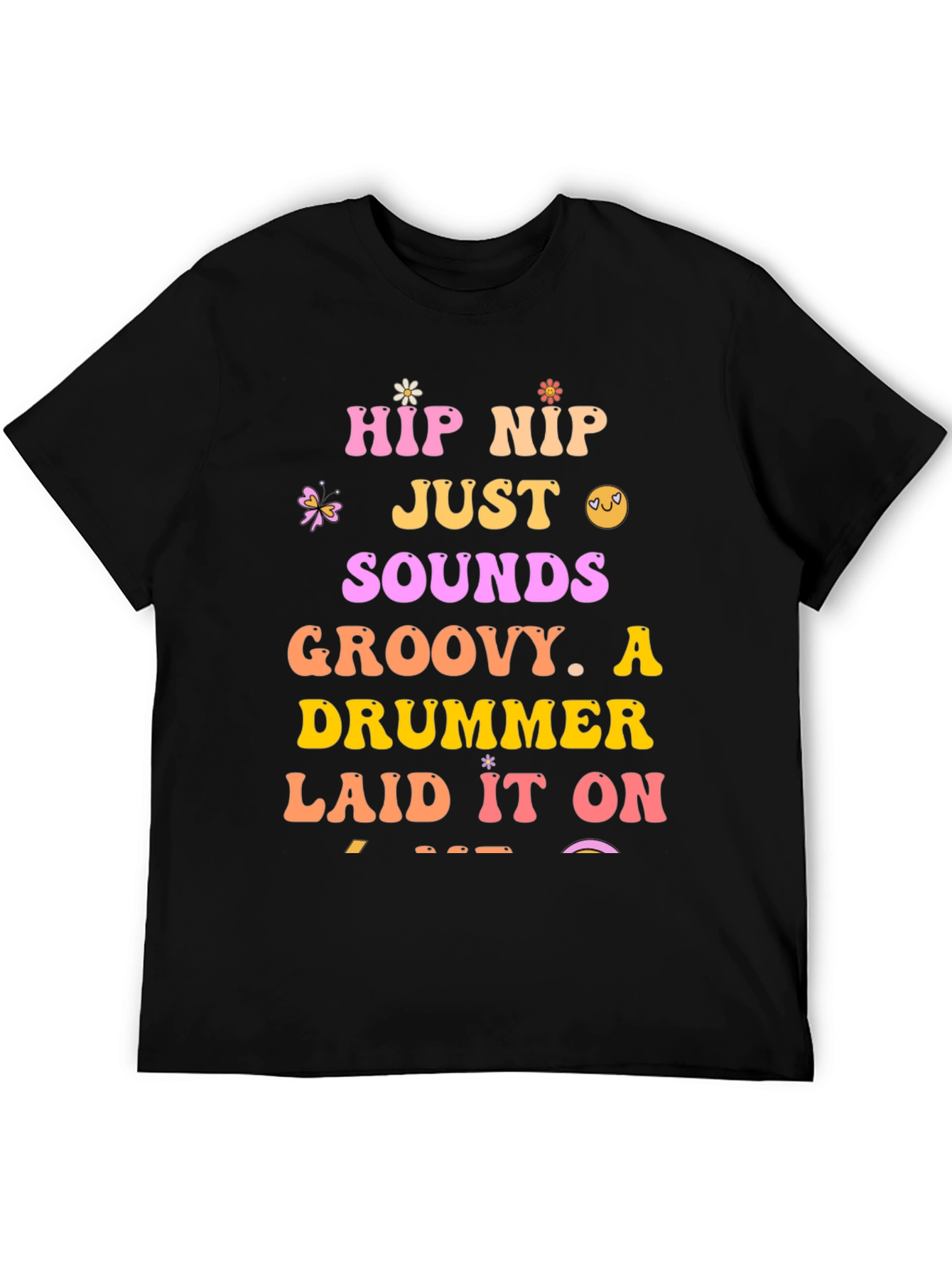 Groovy Drummer Graphic Tee