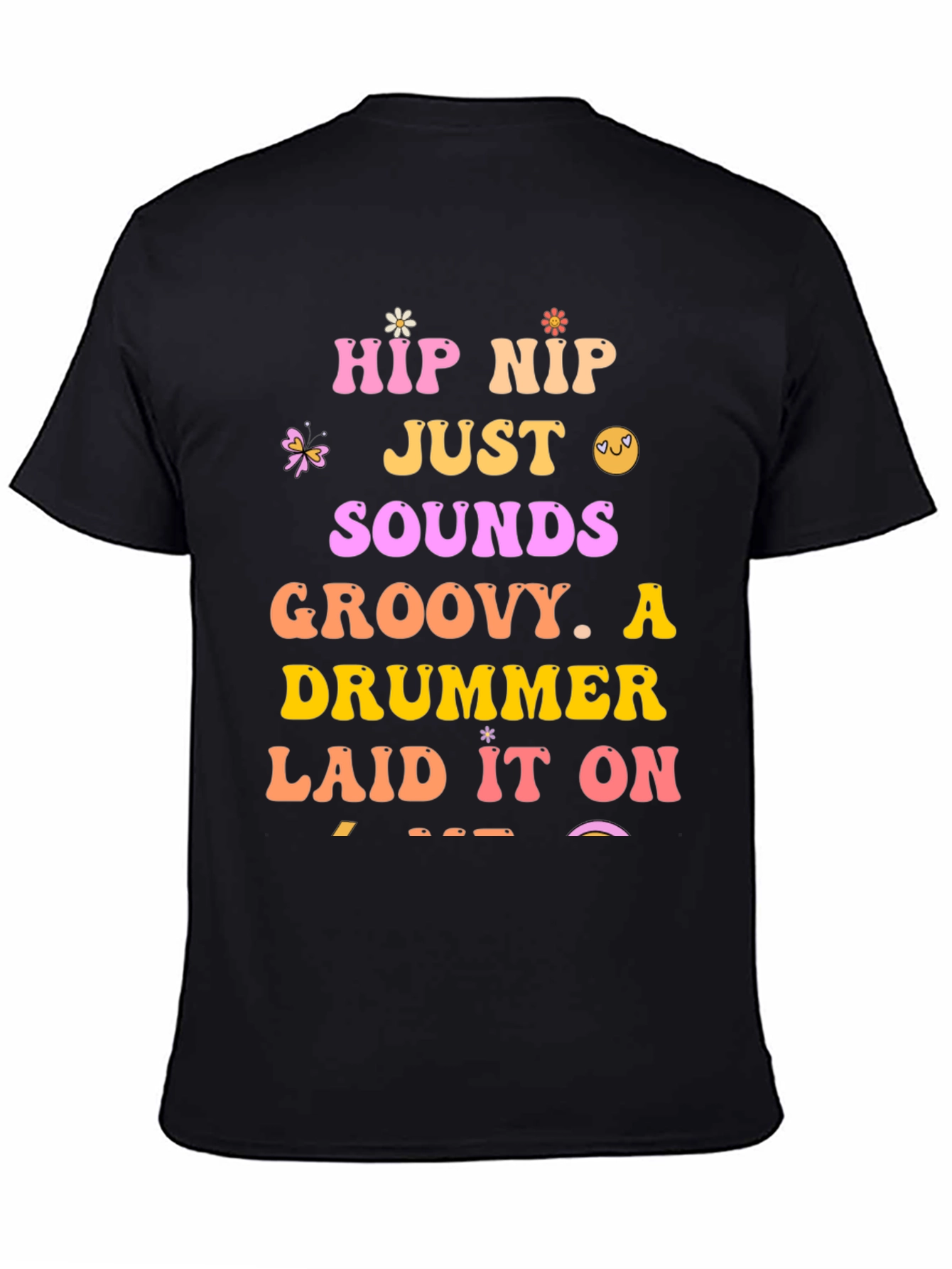 Groovy Drummer Graphic Tee