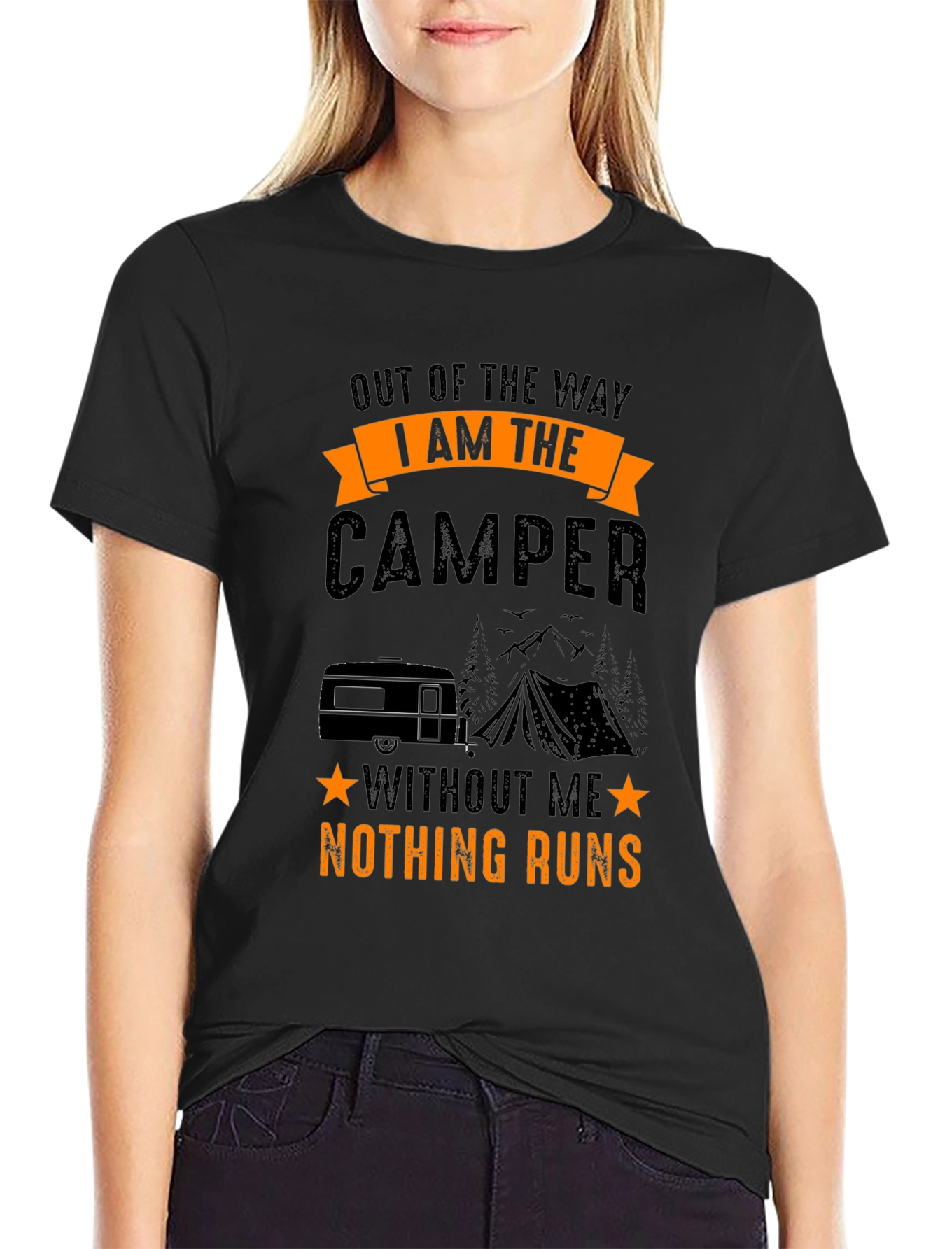 I Am The Camper T-Shirt - Camping Adventure Tee