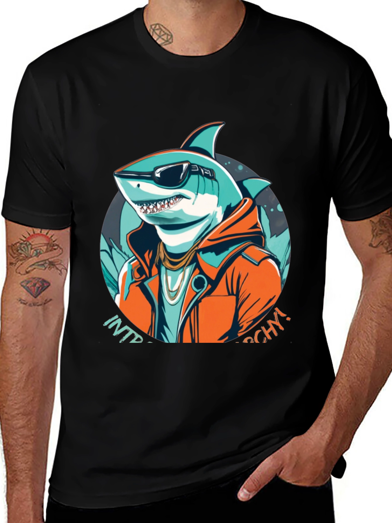 Cool Shark Intro Anarchy T-Shirt