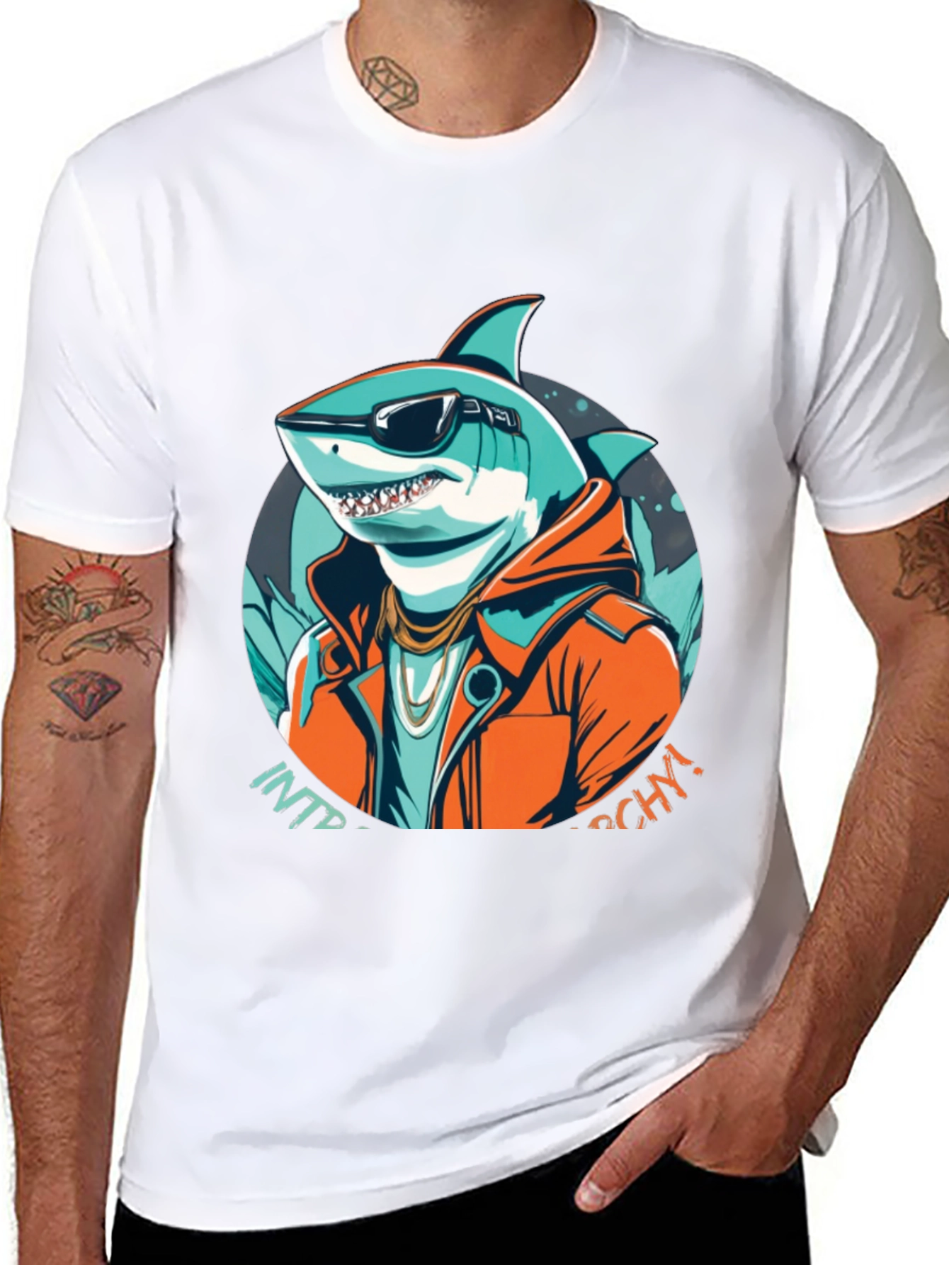 Cool Shark Intro Anarchy T-Shirt