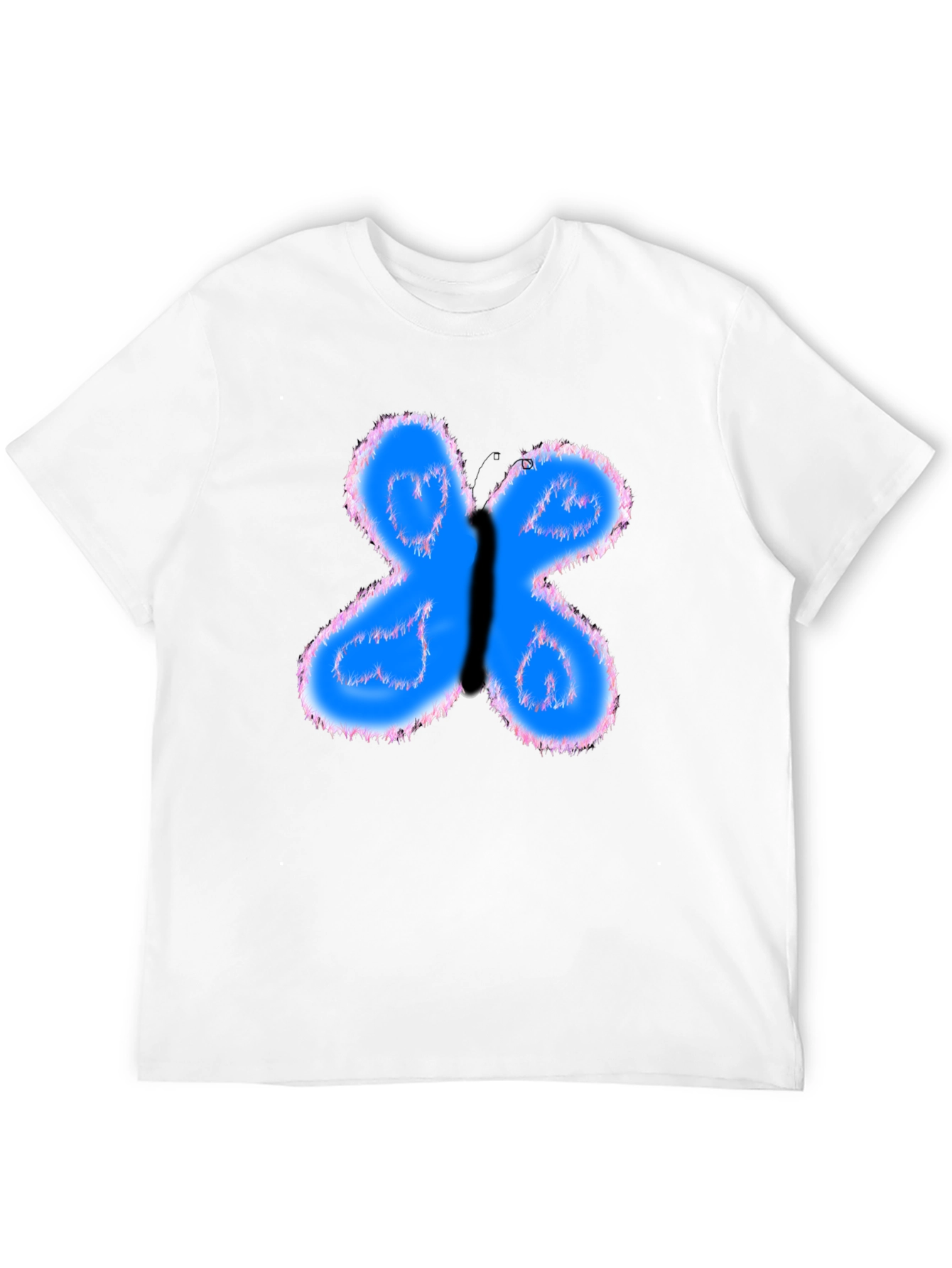 Butterfly Heart Graphic Tee - Soft Cotton Comfort