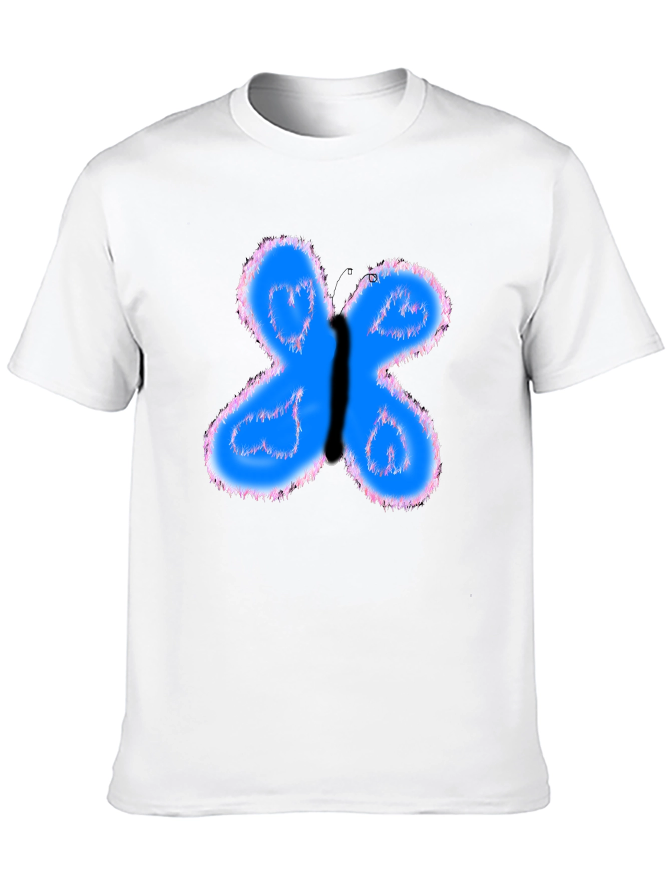 Butterfly Heart Graphic Tee - Soft Cotton Comfort