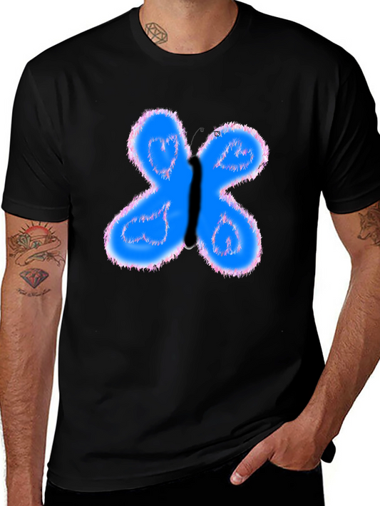 Butterfly Heart Graphic Tee - Soft Cotton Comfort