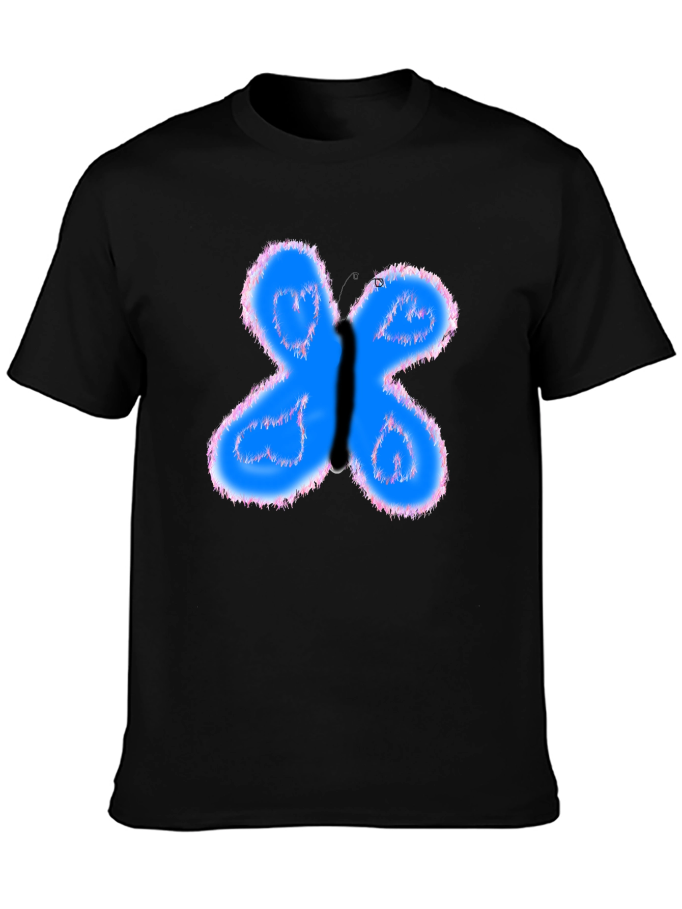 Butterfly Heart Graphic Tee - Soft Cotton Comfort