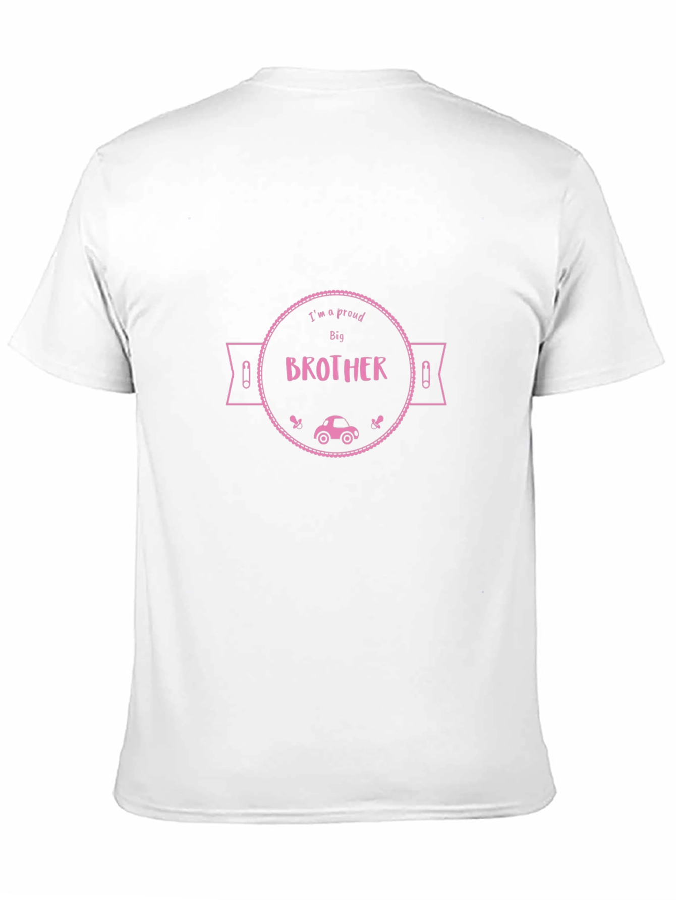 Proud Big Brother Black T-Shirt