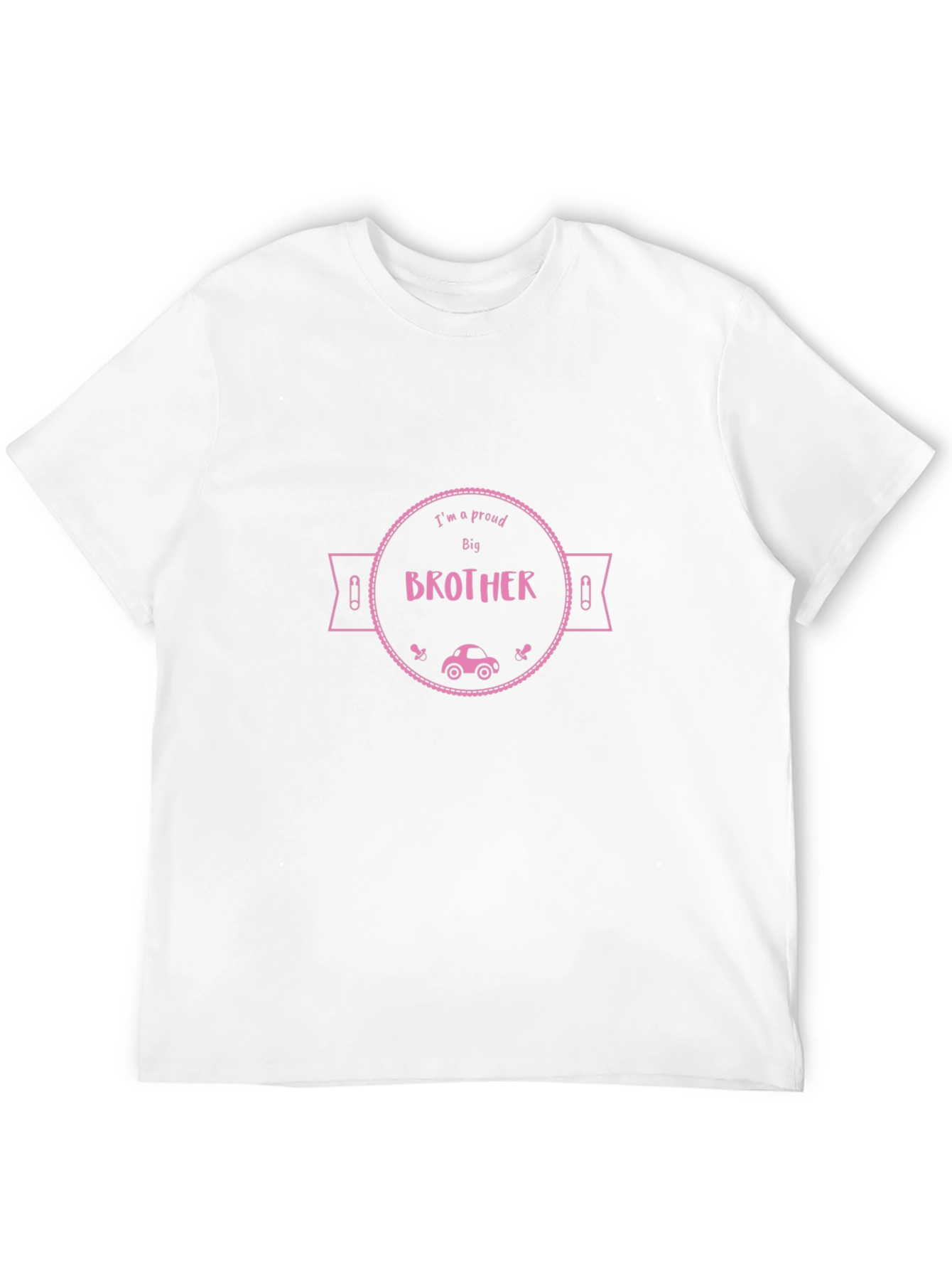Proud Big Brother Black T-Shirt