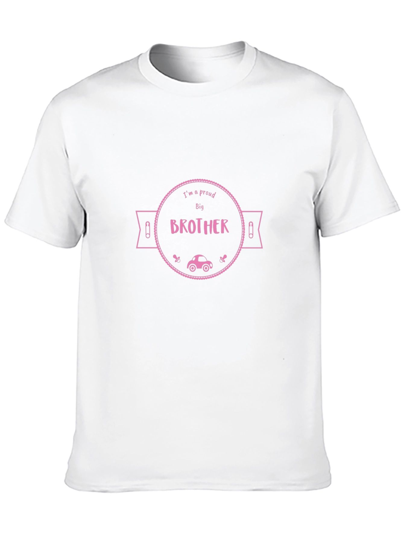 Proud Big Brother Black T-Shirt