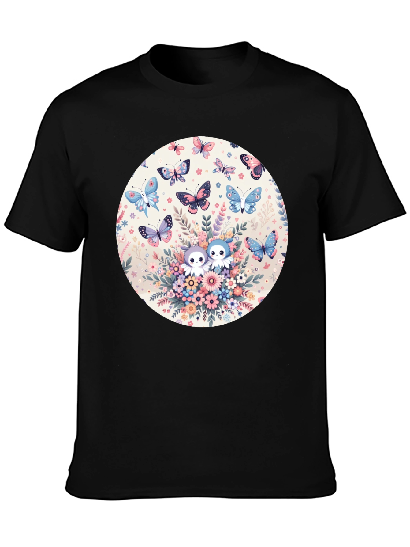 Butterfly & Owl Graphic Tee