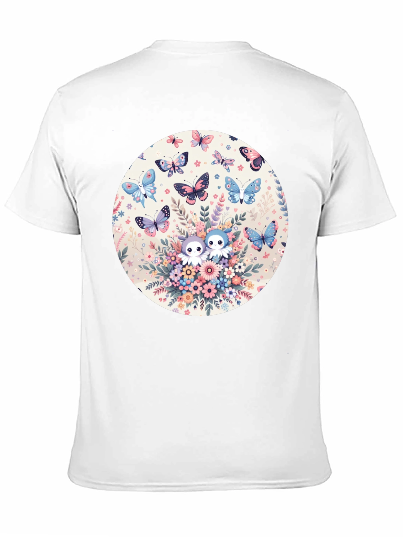 Butterfly & Owl Graphic Tee