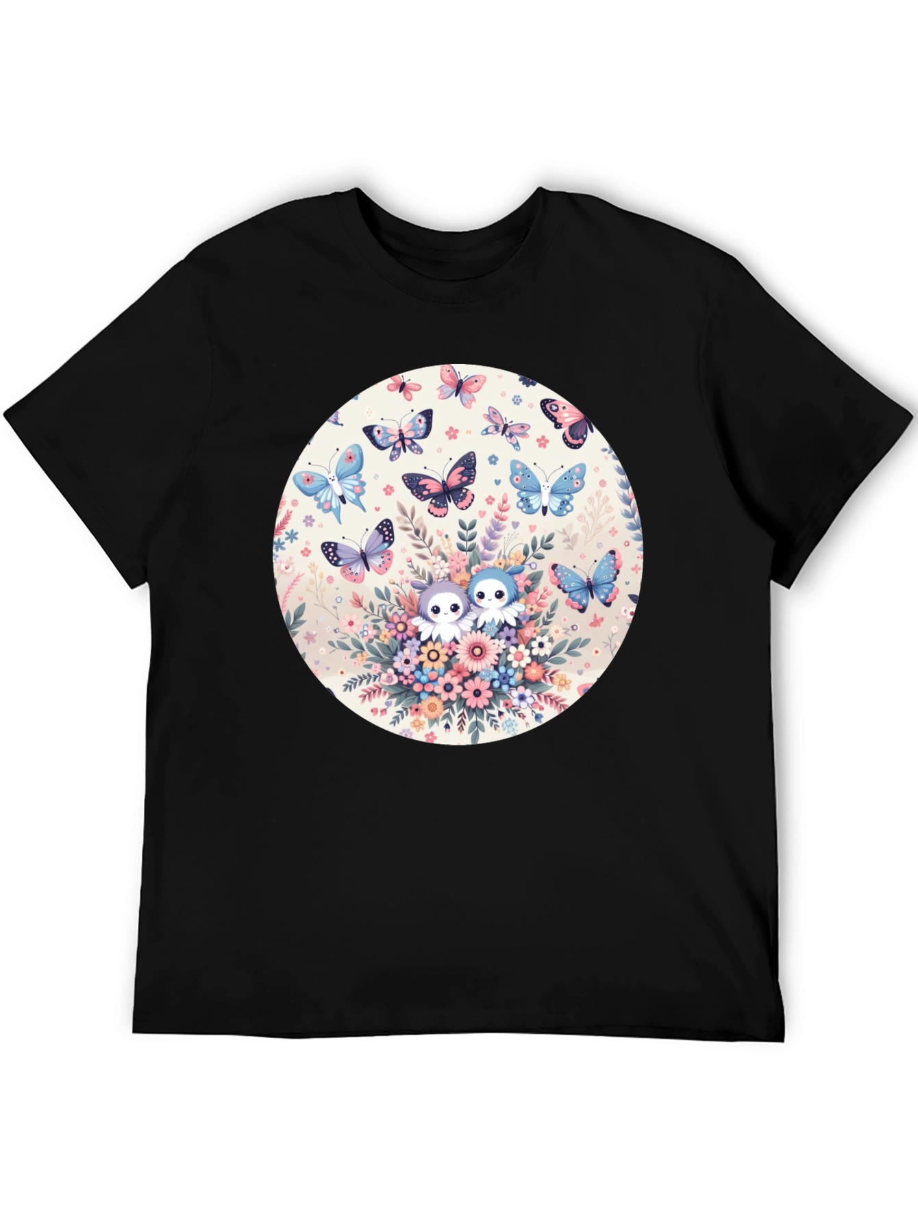 Butterfly & Owl Graphic Tee