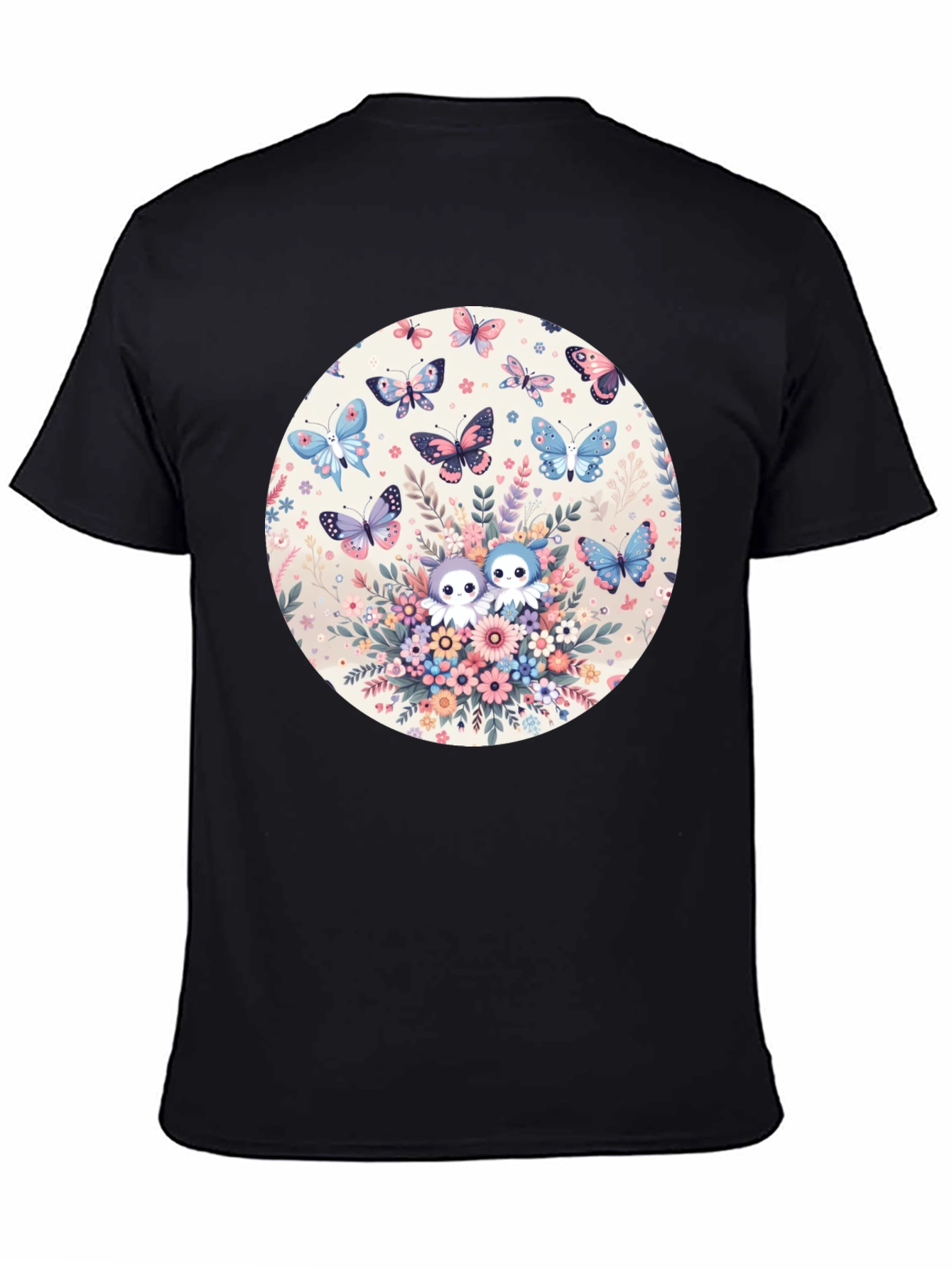 Butterfly & Owl Graphic Tee