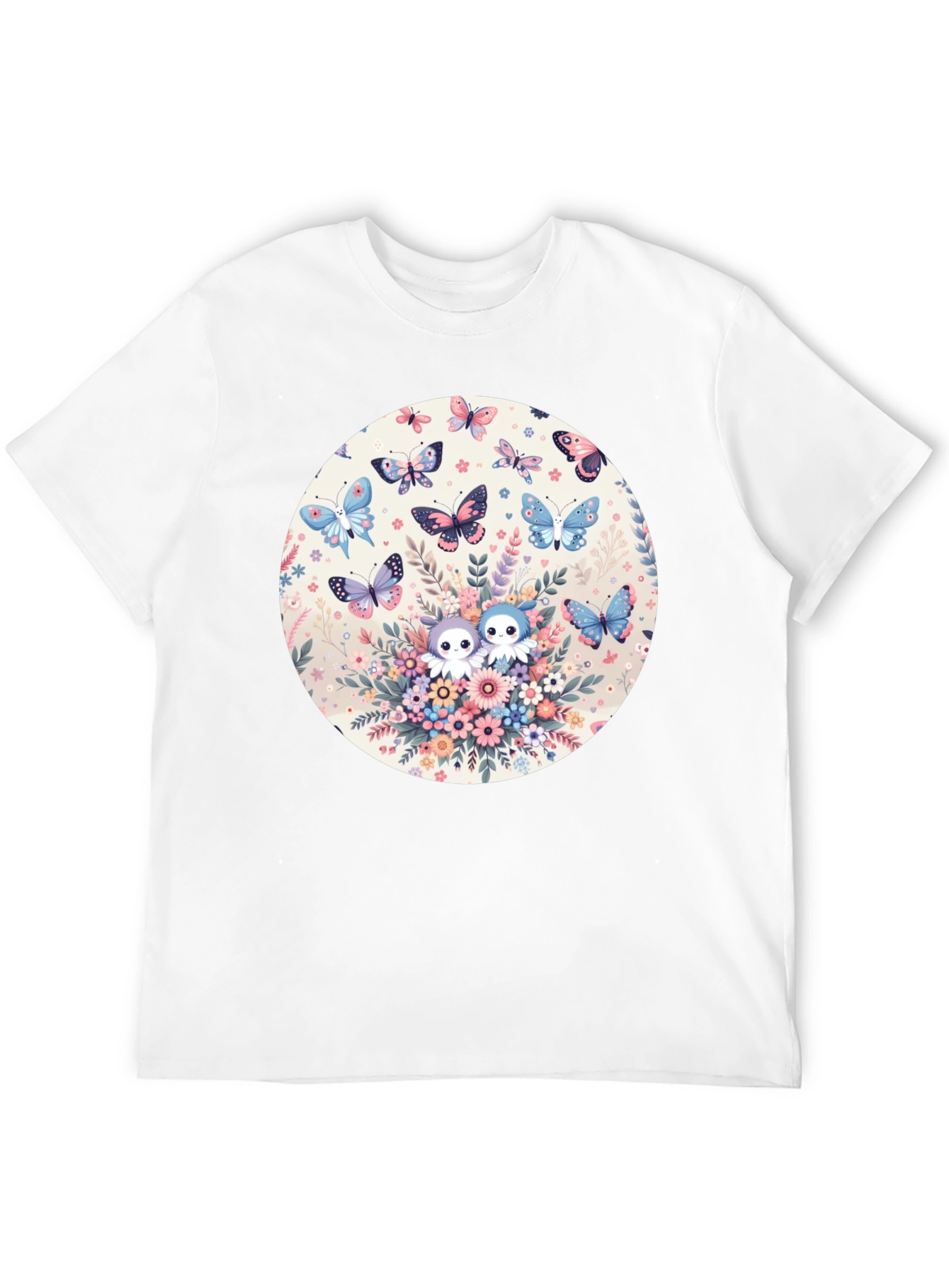 Butterfly & Owl Graphic Tee