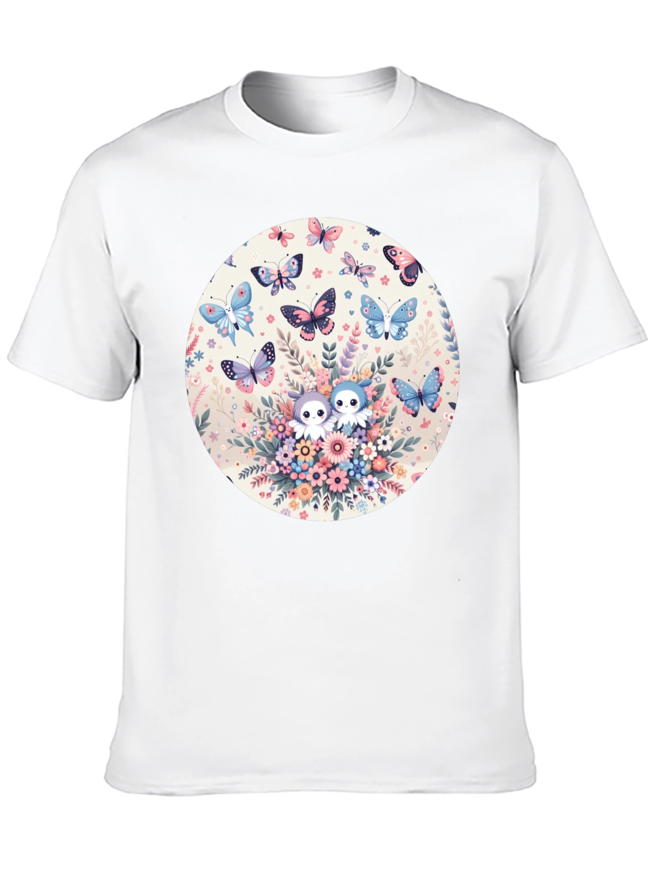 Butterfly & Owl Graphic Tee