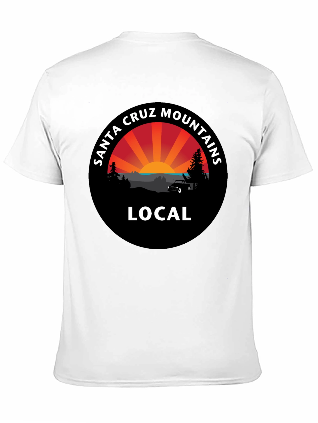 Santa Cruz Mountains Local T-Shirt