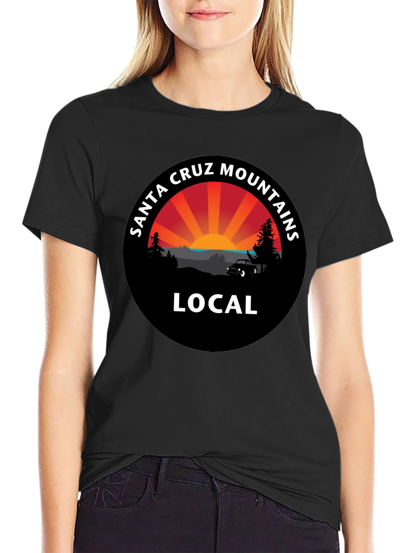 Santa Cruz Mountains Local T-Shirt