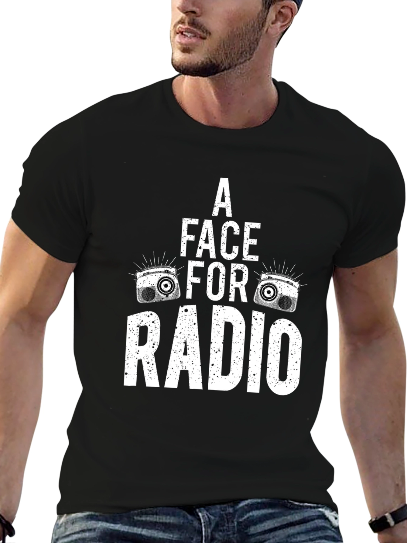 A Face For Radio Graphic Tee