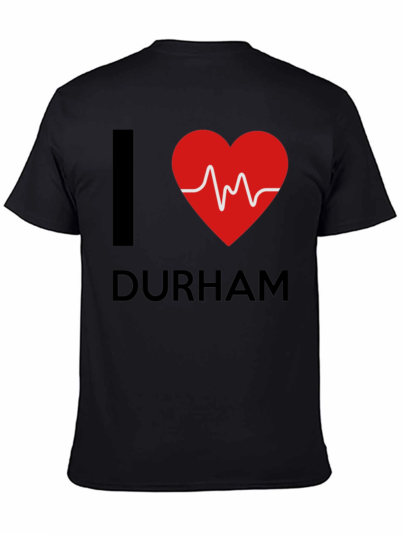 I Heart Durham T-Shirt - Trendy Graphic Tee