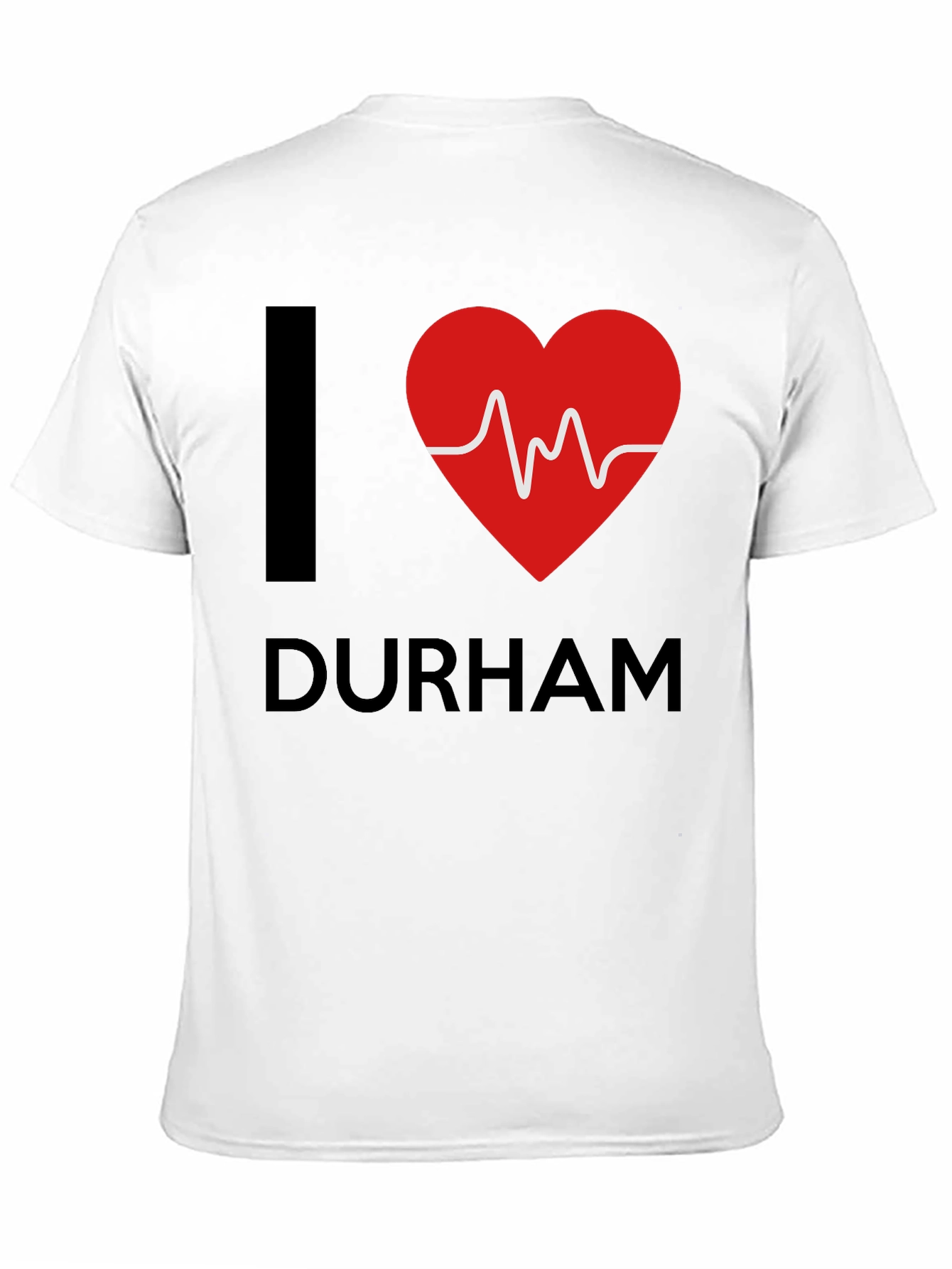 I Heart Durham T-Shirt - Trendy Graphic Tee