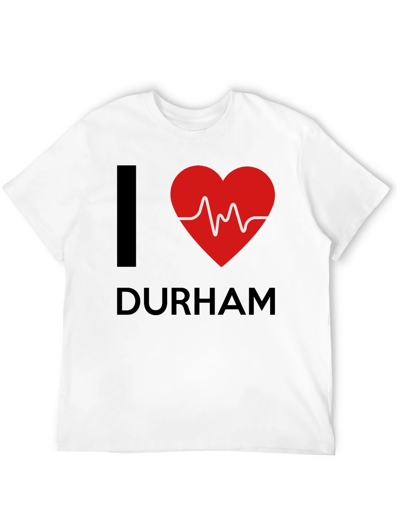 I Heart Durham T-Shirt - Trendy Graphic Tee
