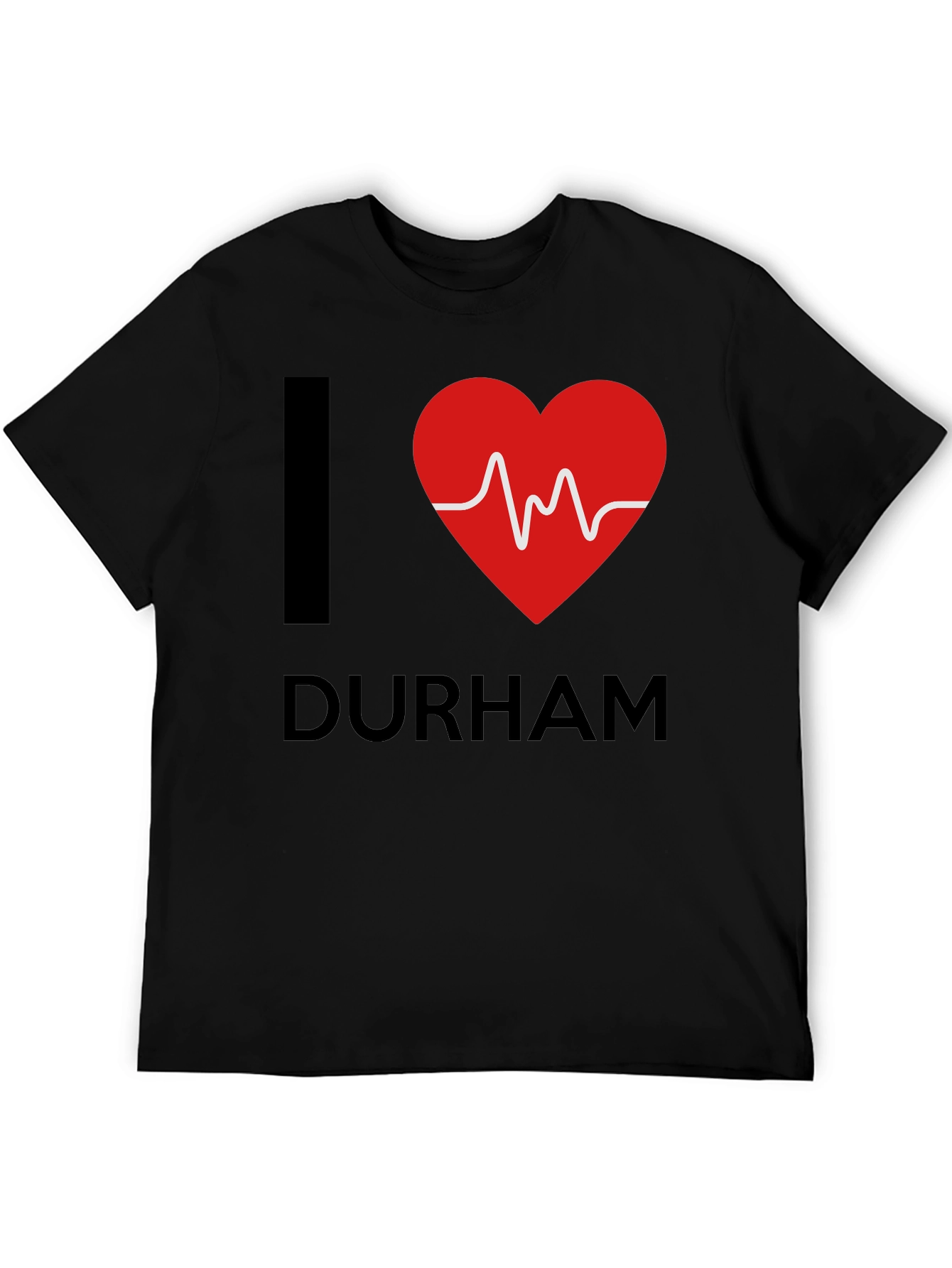 I Heart Durham T-Shirt - Trendy Graphic Tee