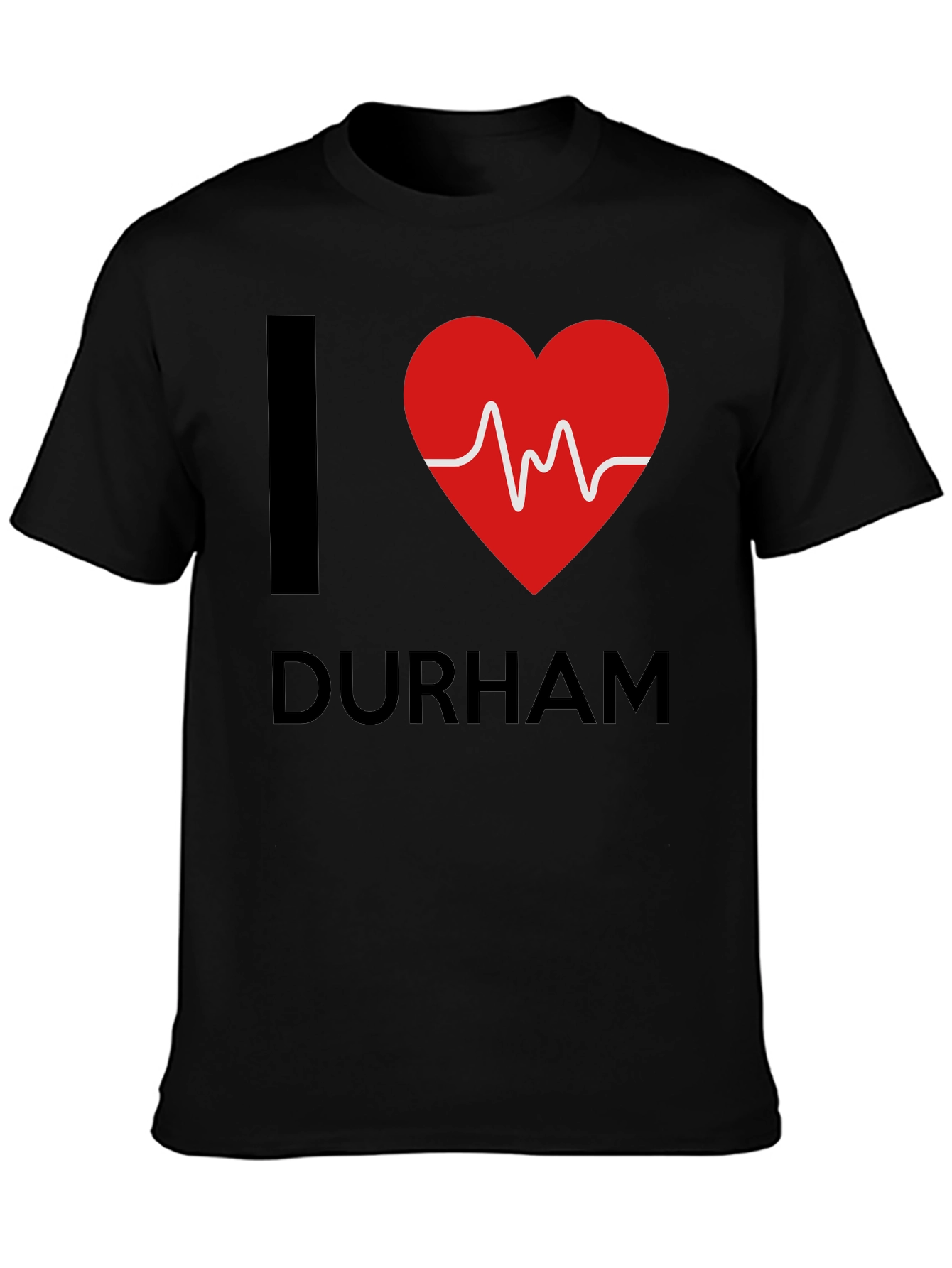 I Heart Durham T-Shirt - Trendy Graphic Tee