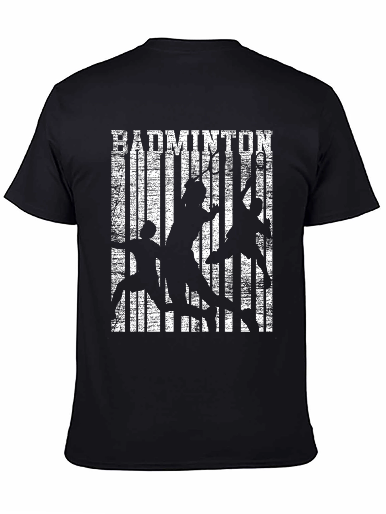 Badminton Player Graphic T-Shirt