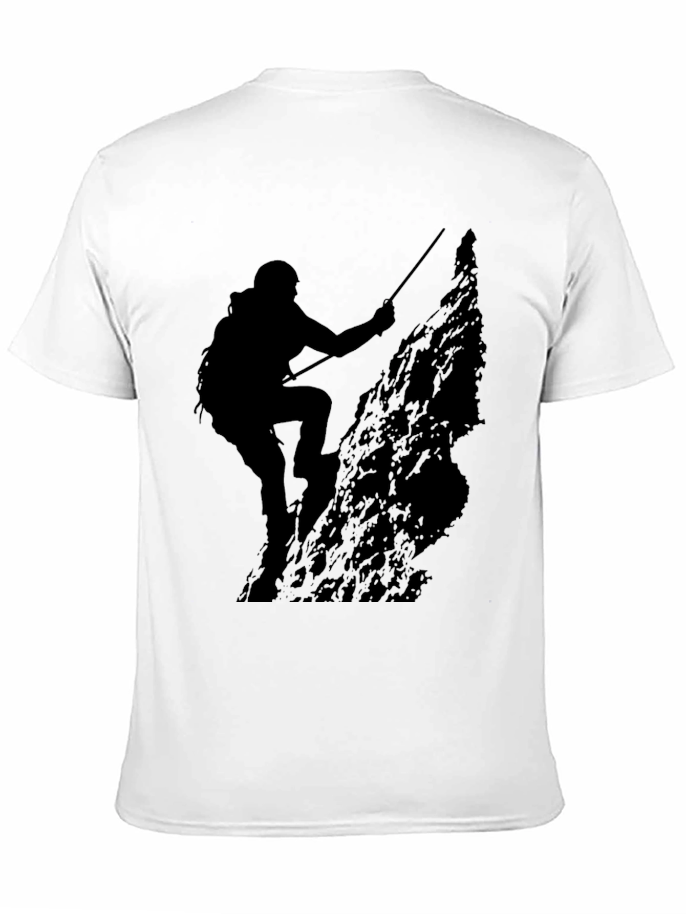Climbing Silhouette Black T-Shirt