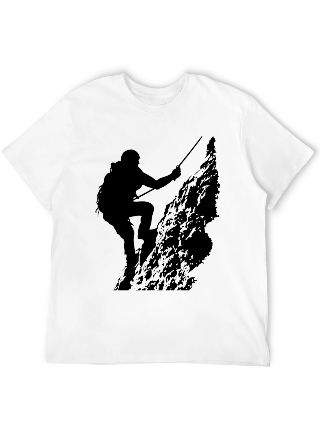 Climbing Silhouette Black T-Shirt
