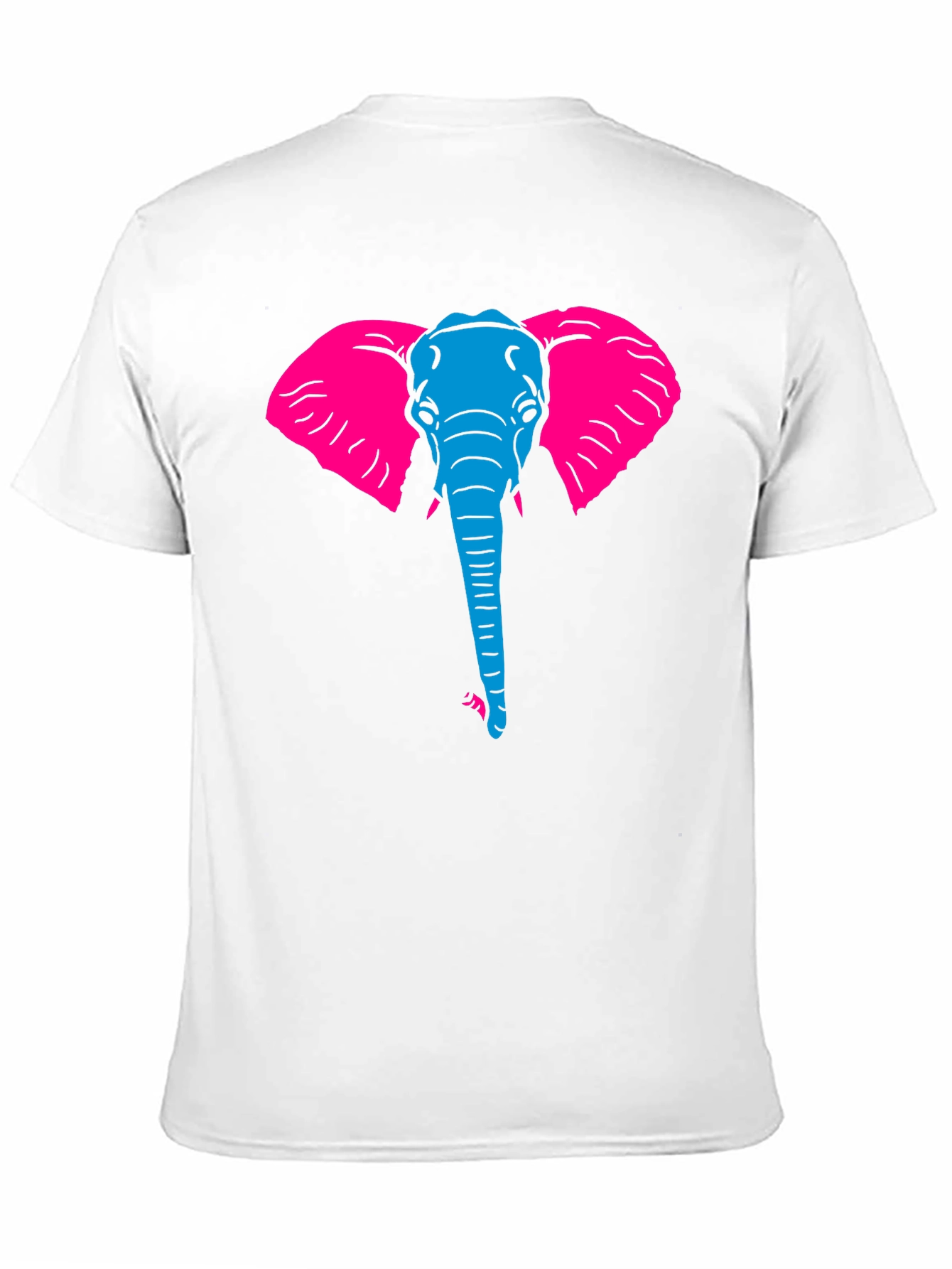 Cool Elephant Graphic Black T-Shirt