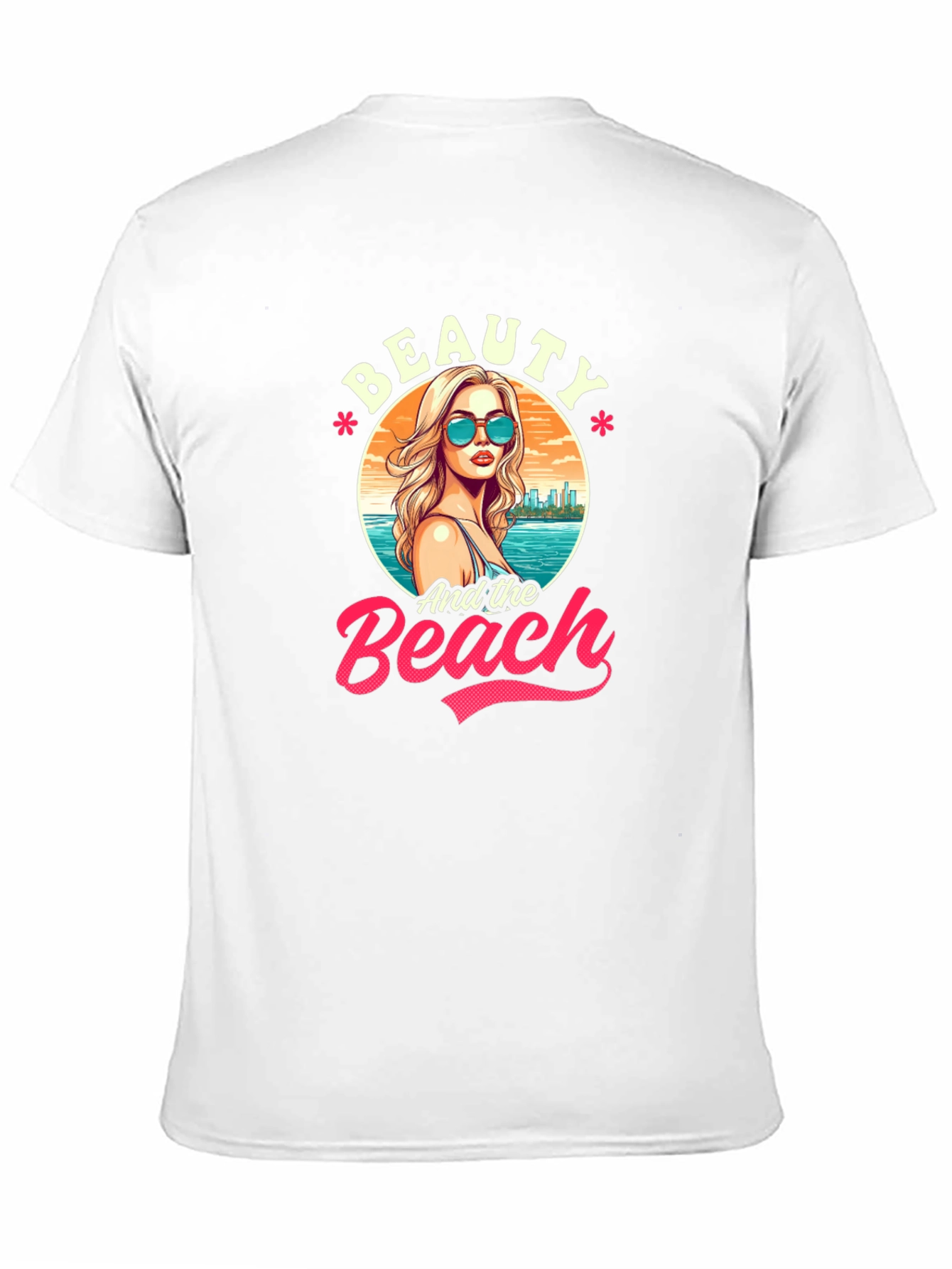 Beauty and the Beach Graphic T-Shirt