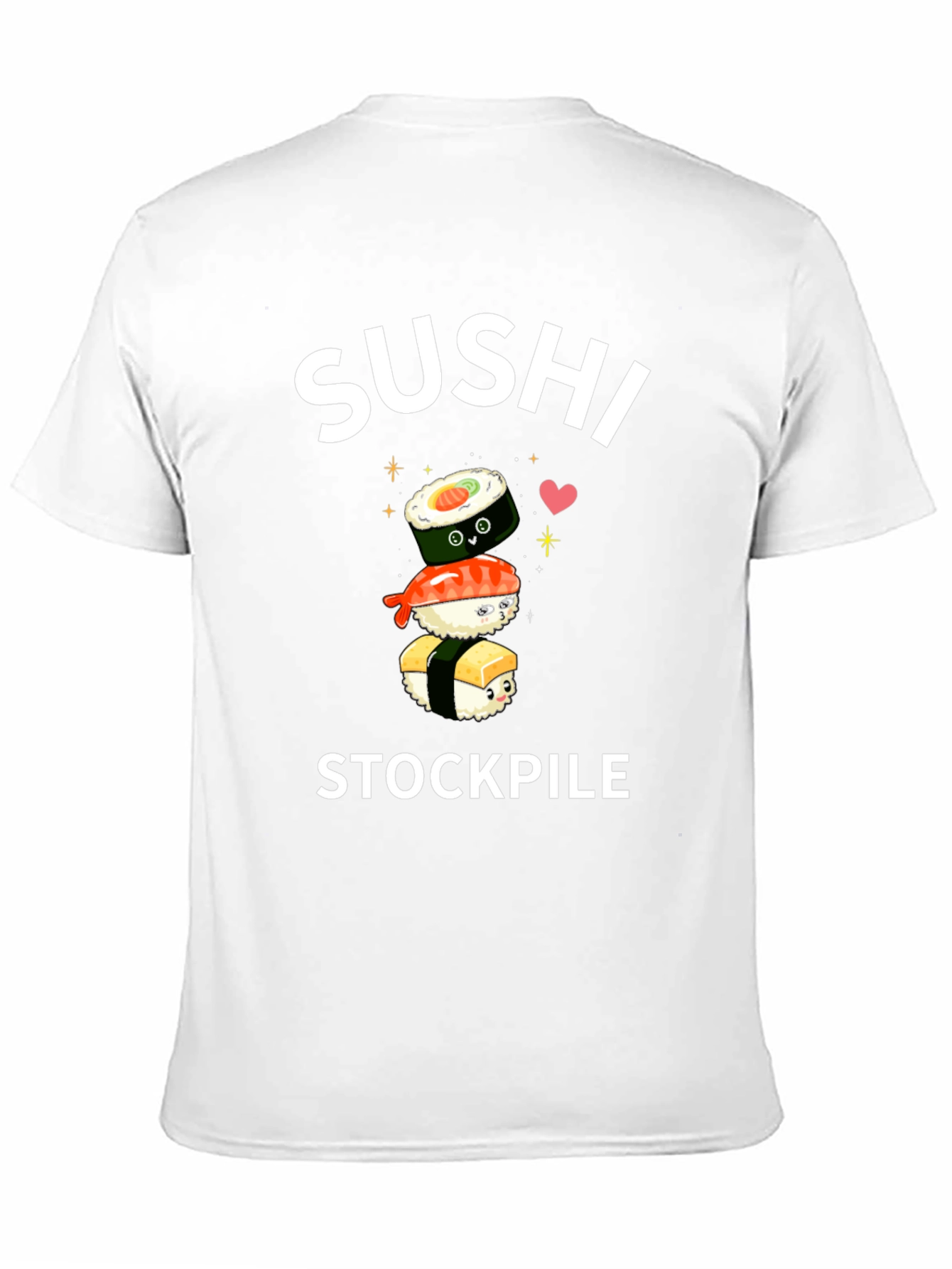 Sushi Stockpile Black T-Shirt