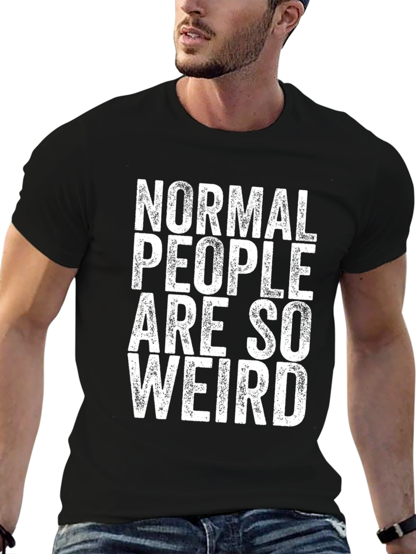 Normal People Are So Weird Graphic Tee