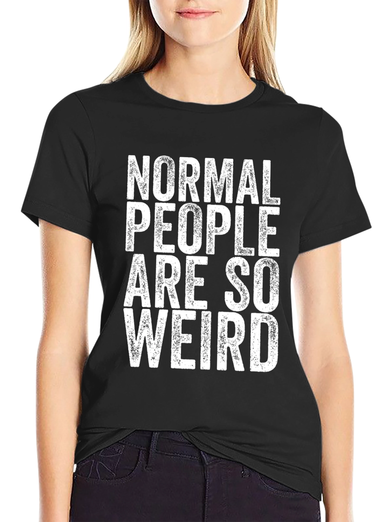 Normal People Are So Weird Graphic Tee
