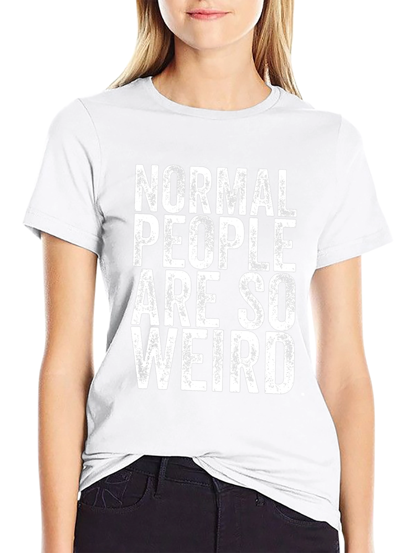 Normal People Are So Weird Graphic Tee