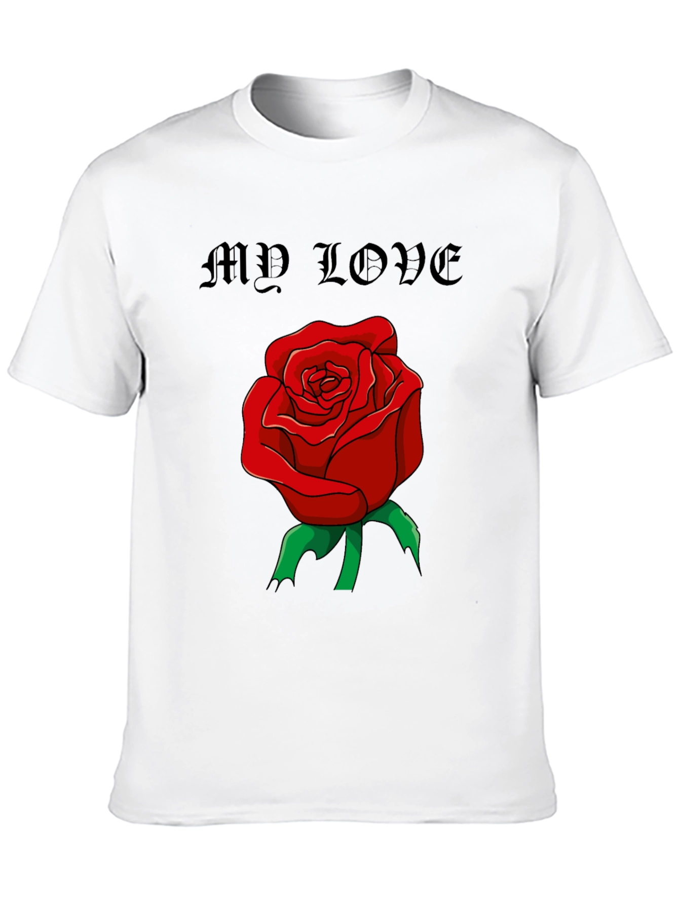 My Love Rose Graphic T-Shirt
