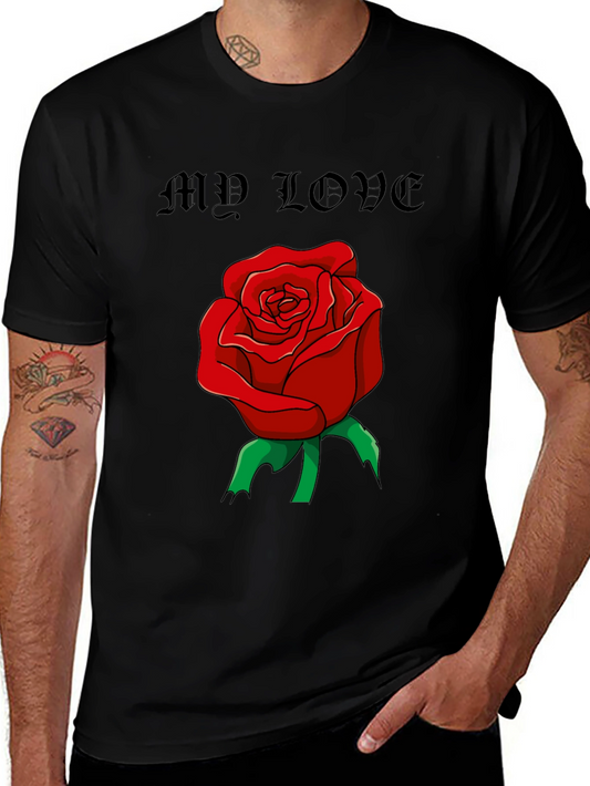 My Love Rose Graphic T-Shirt