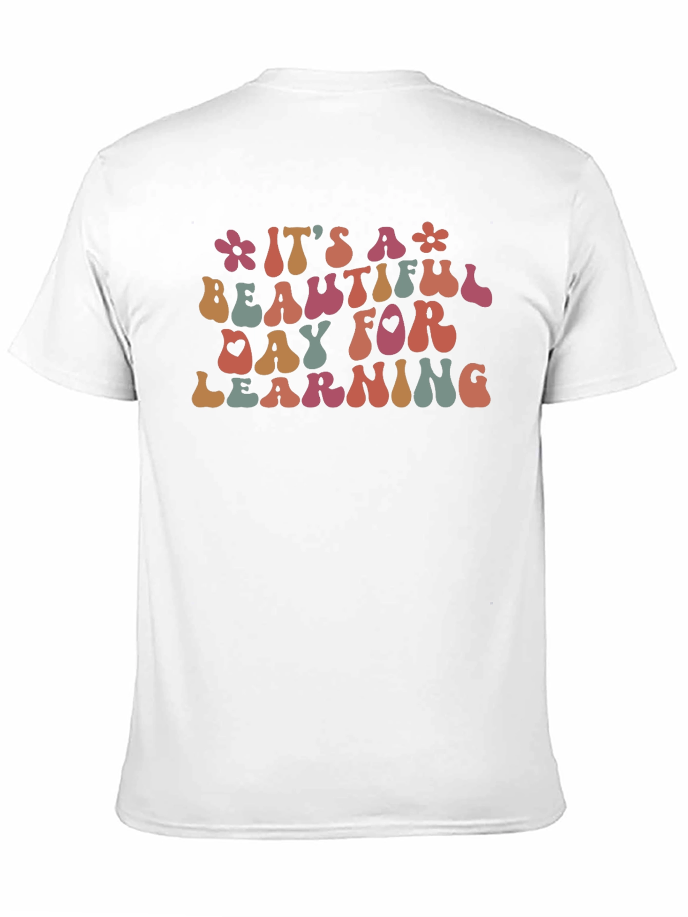 Its a Beautiful Day for Learning Black T-Shirt