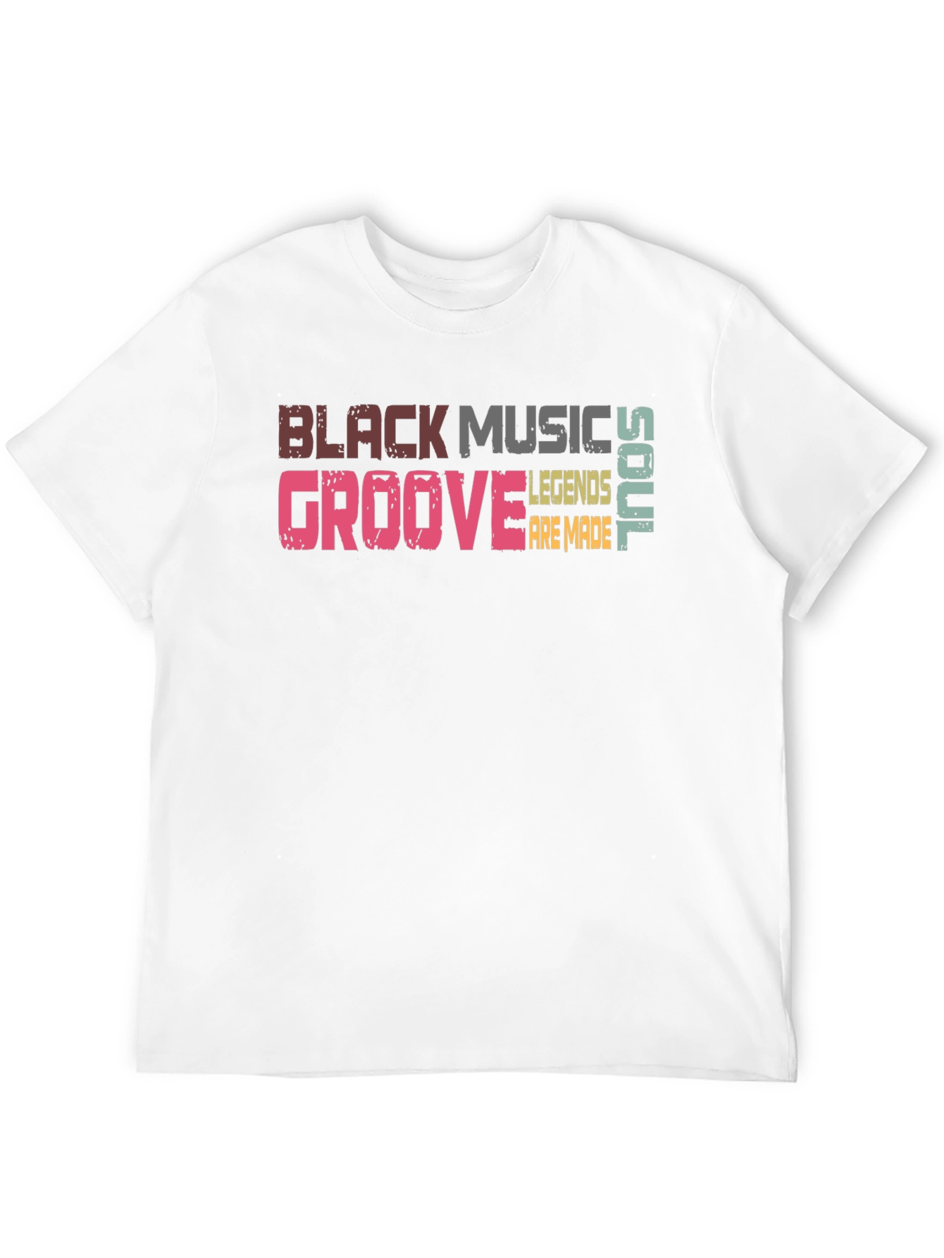 Black Music Groove Graphic T-Shirt