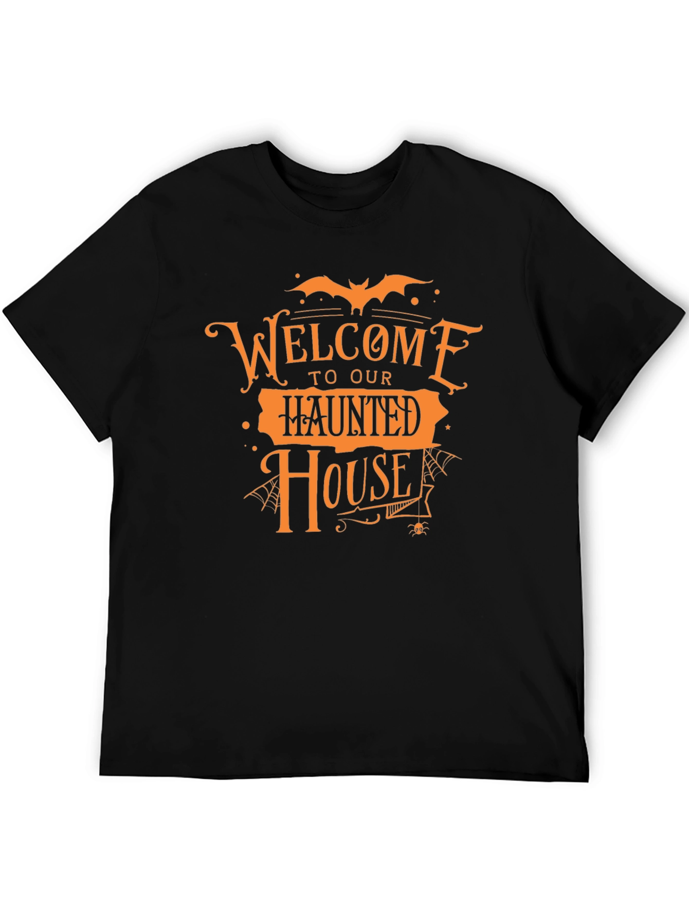 Welcome to Our Haunted House Halloween Graphic Tee