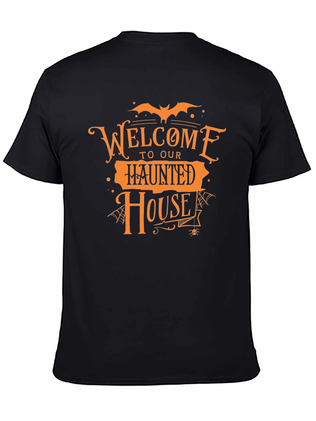 Welcome to Our Haunted House Halloween Graphic Tee
