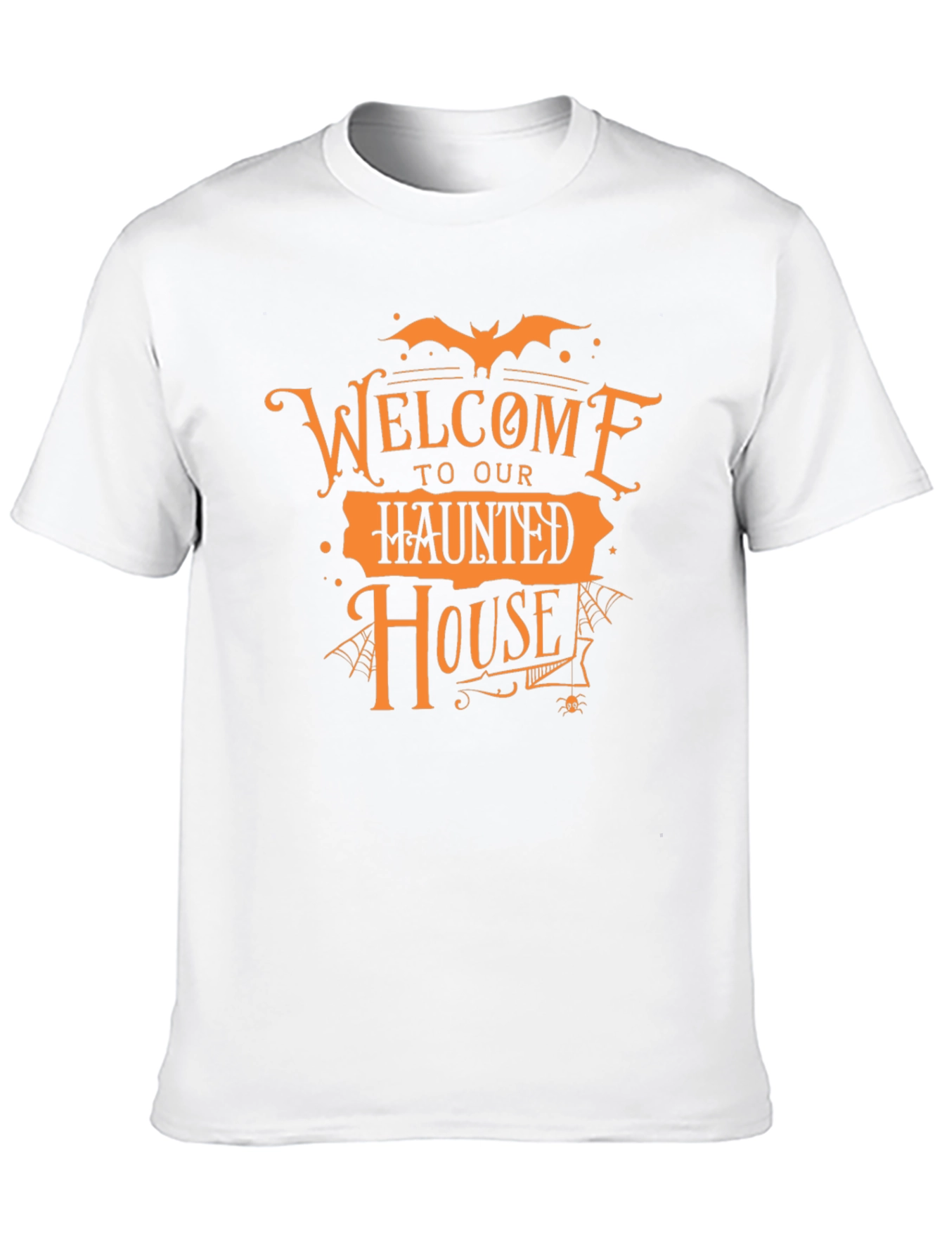 Welcome to Our Haunted House Halloween Graphic Tee